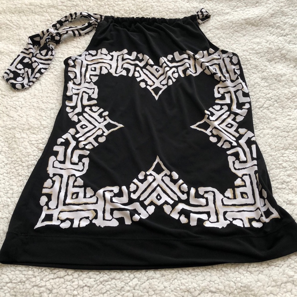White House Black Market Sleeveless Top Sz XS - Picture 6 of 8
